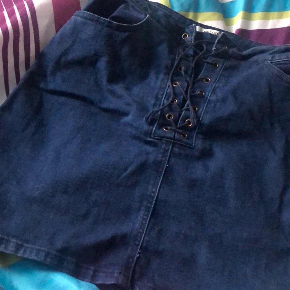 Jean skirt